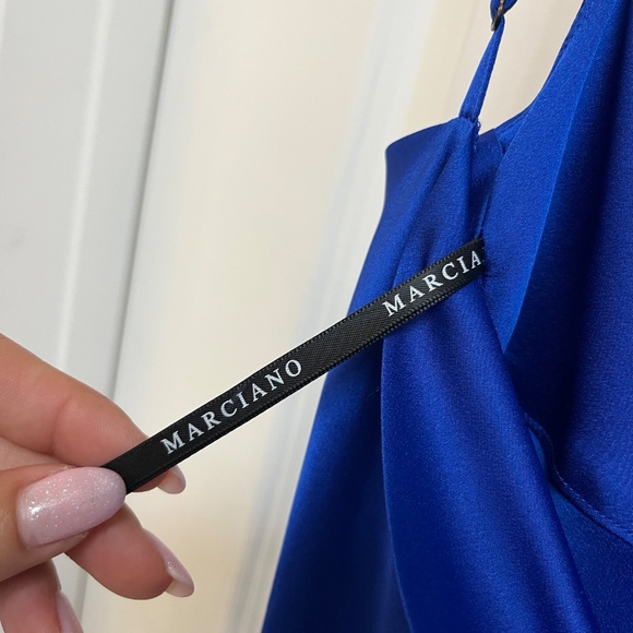 Marciano by Guess Royal Blue Satin Mini Dress – XS - Picture 9 of 10